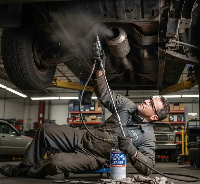 cleaning catalytic converter
