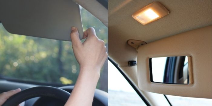 sun visor types