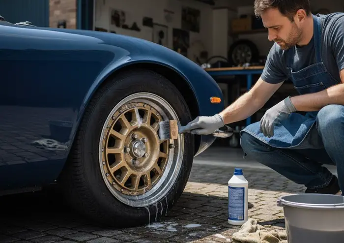 mag wheel cleaning