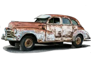 how to remove rust from your old car