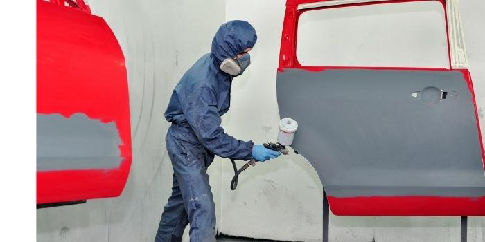 how much to paint car door