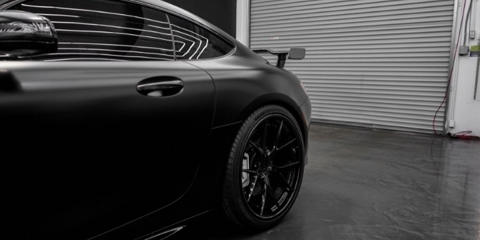 how much to paint car matte black