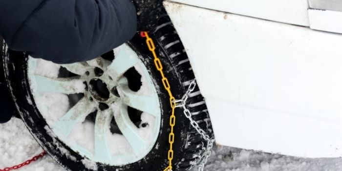 some tips to put snow chain